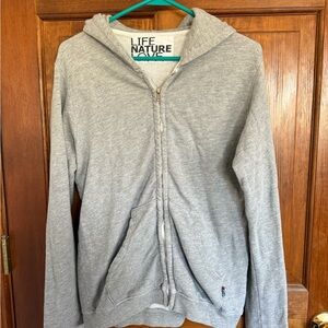FreeCity Grey Zip Up Hoodie